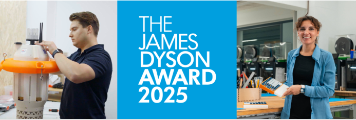 James Dyson Award nombra como ganadores mundiales a un sensor de calidad del agua con IA y un teclado inteligente para enfermos de Parkinson